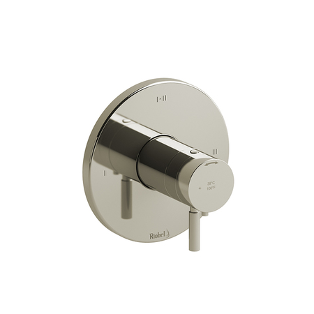 RIOBEL 2-Way Type T/P (Thermostatic/Pressure Balance) Coaxial Valve Trim TRUTM23PN